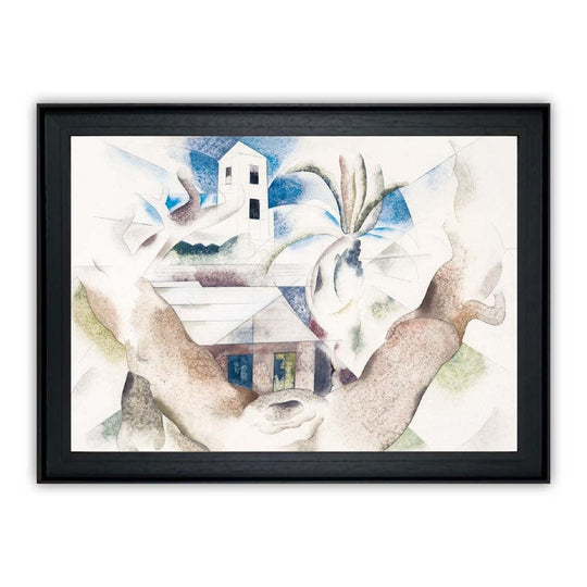 Kunsttrykk Bermuda Nr. 1 - Digitalt Kunstverk av Charles Demuth 0