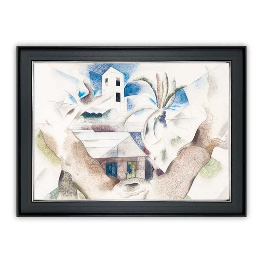 Kunsttrykk Bermuda Nr. 1 - Digitalt Kunstverk av Charles Demuth 1