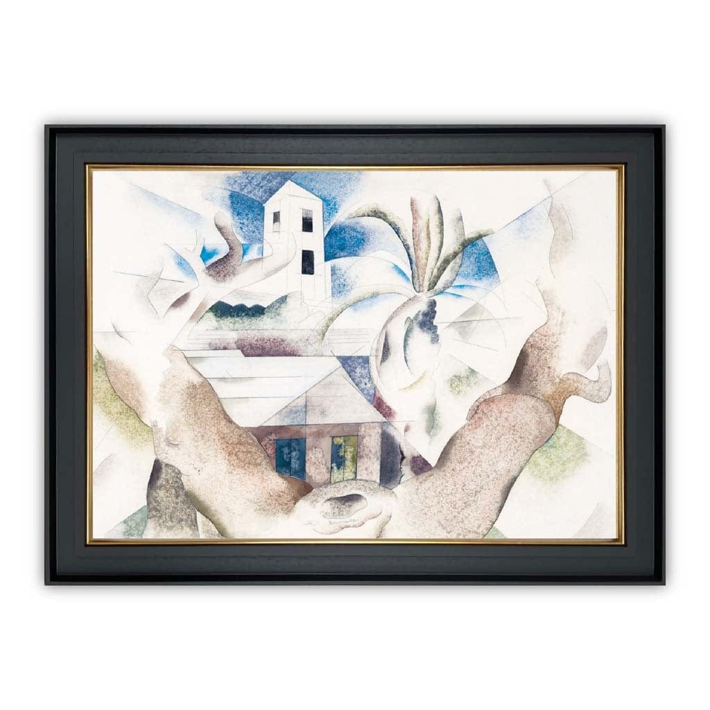 Kunsttrykk Bermuda Nr. 1 - Digitalt Kunstverk av Charles Demuth 2
