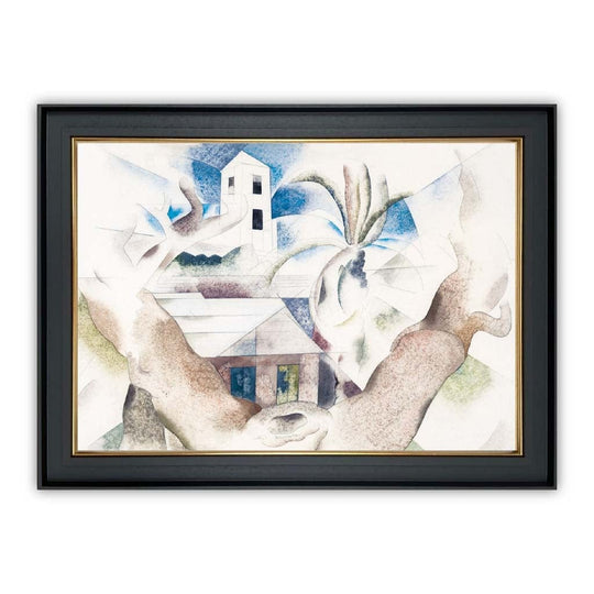 Kunsttrykk Bermuda Nr. 1 - Digitalt Kunstverk av Charles Demuth 2