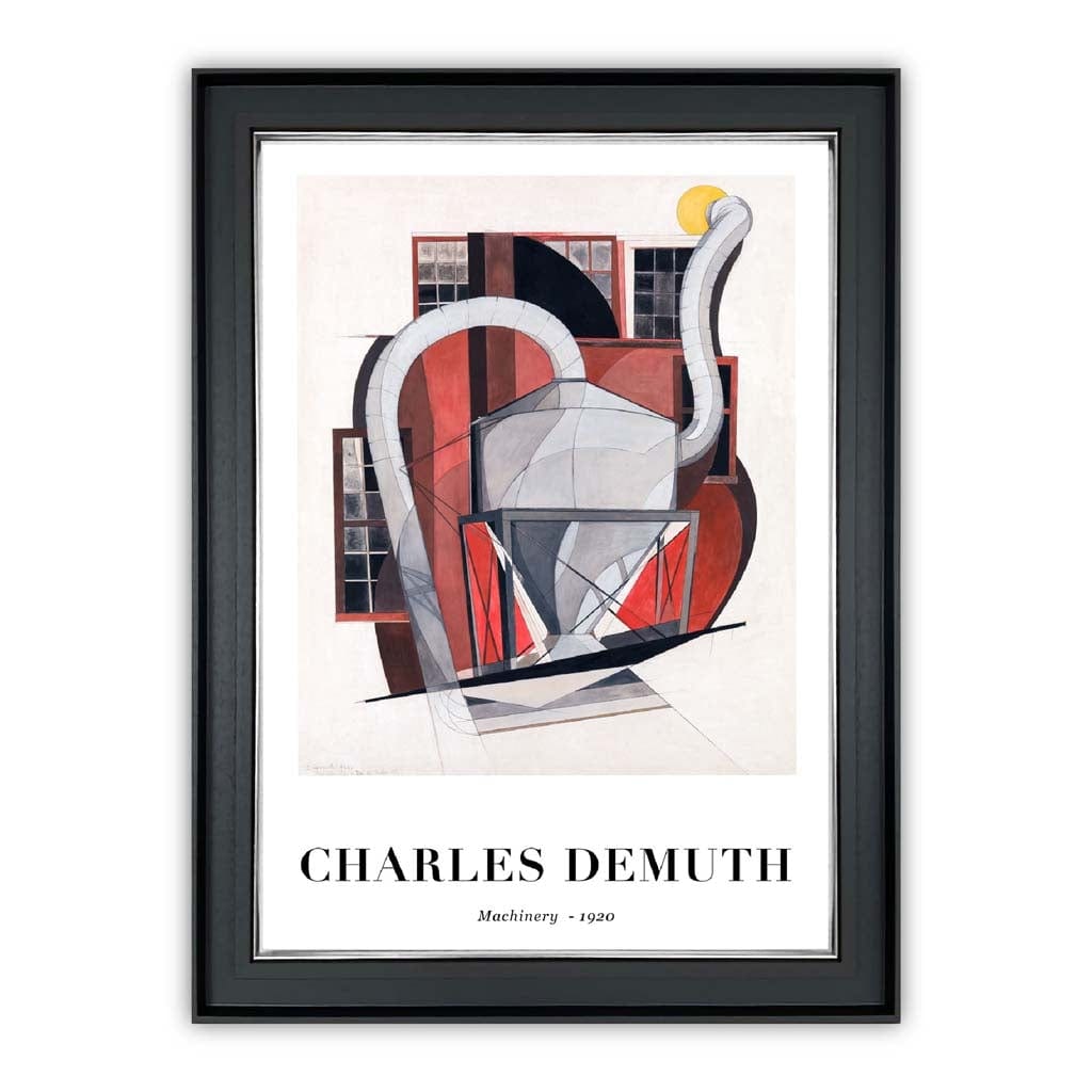 Kunsttrykk Maskiner fra Charles Demuth Moderne Design 0