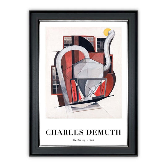 Kunsttrykk Maskiner fra Charles Demuth Moderne Design 0