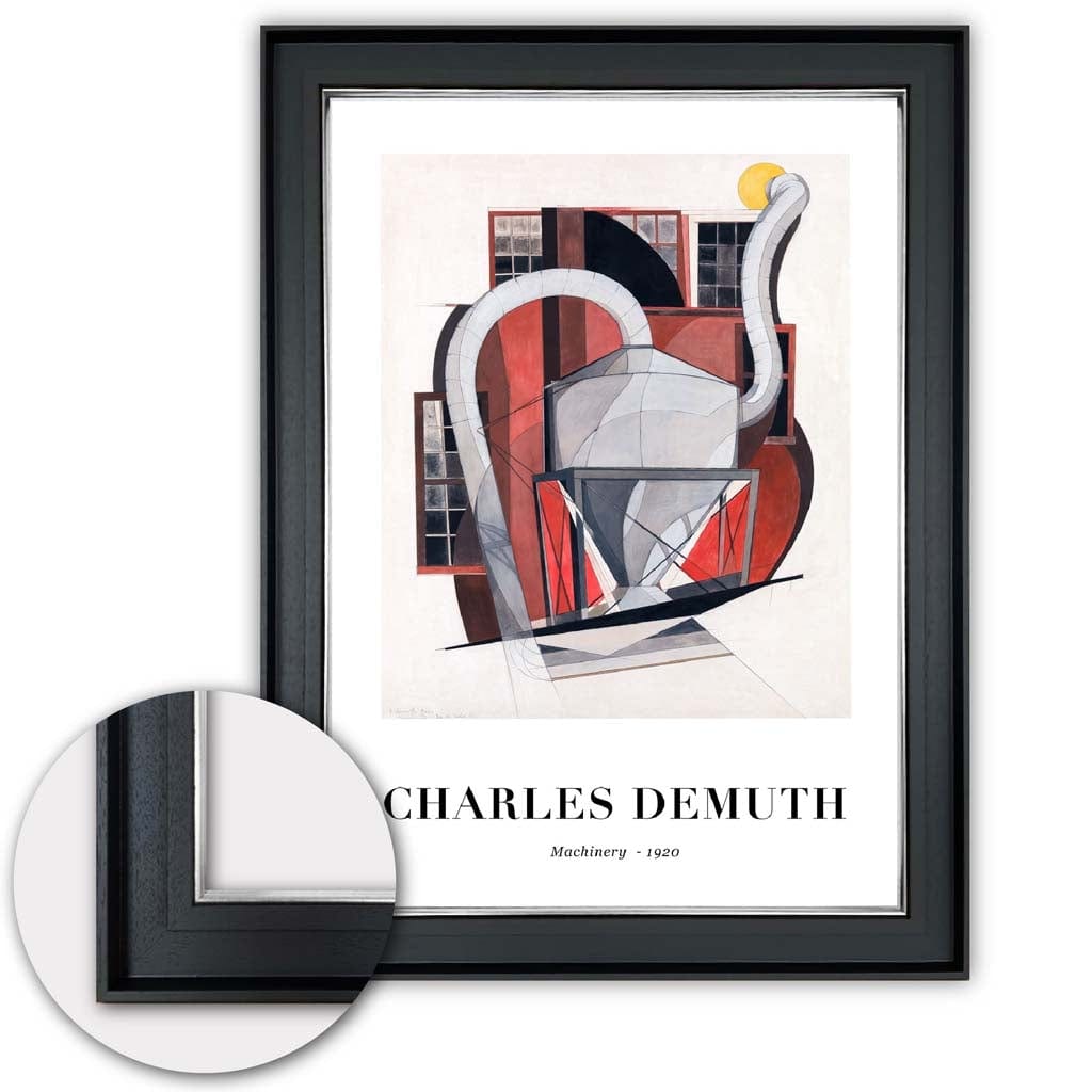 Kunsttrykk Maskiner fra Charles Demuth Moderne Design 2