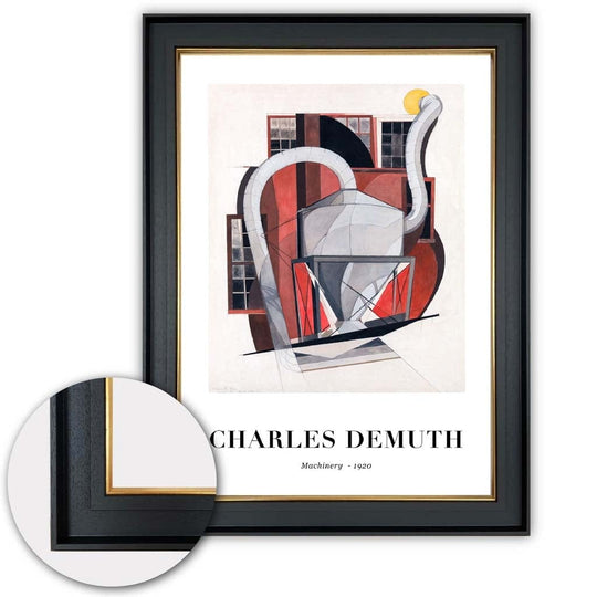 Kunsttrykk Maskiner fra Charles Demuth Moderne Design 3