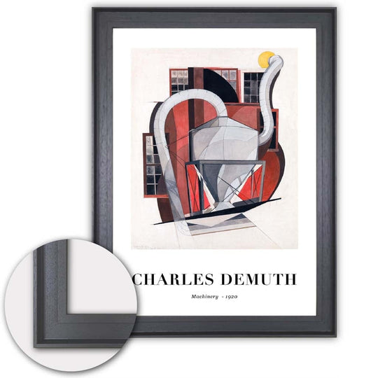 Kunsttrykk Maskiner fra Charles Demuth Moderne Design 4