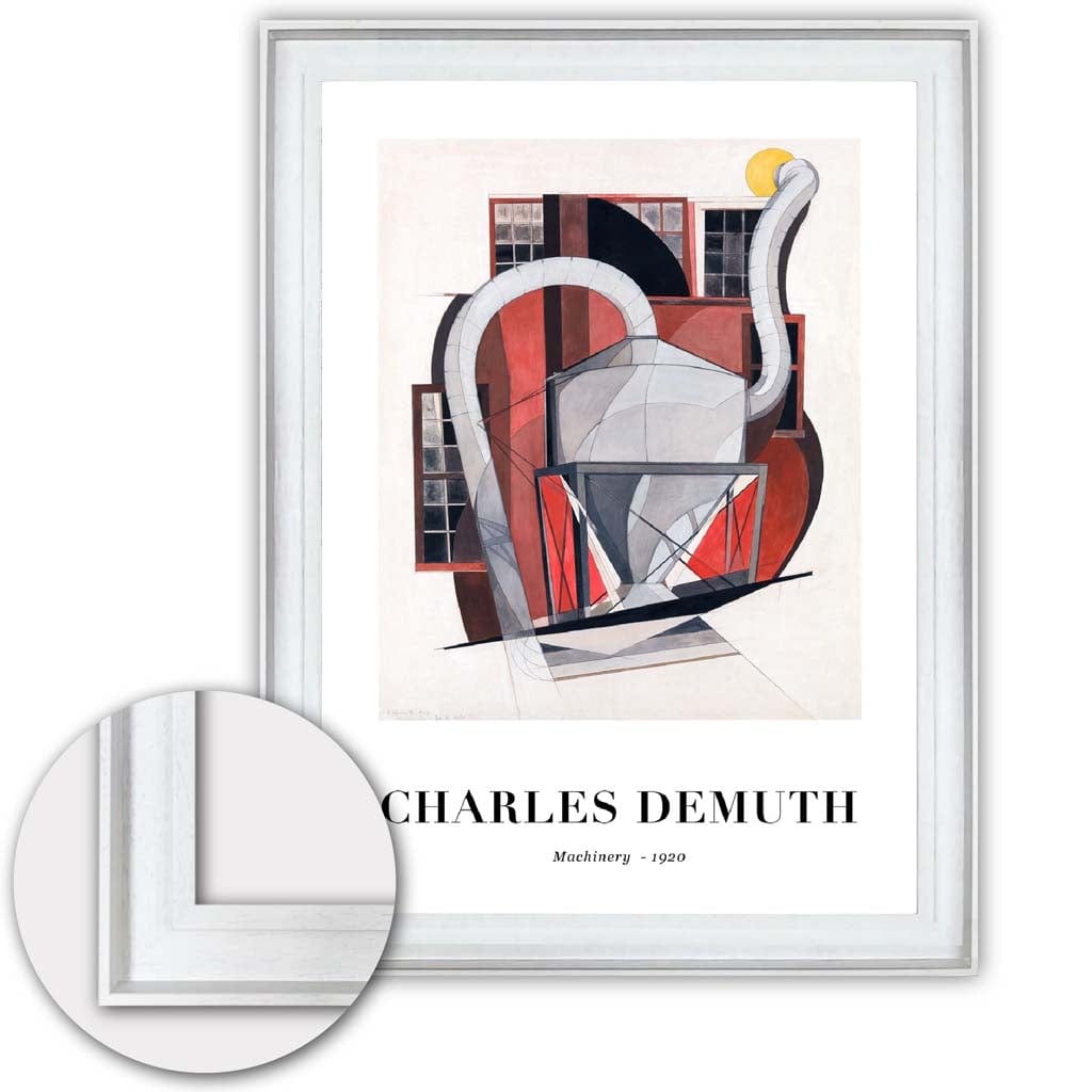 Kunsttrykk Maskiner fra Charles Demuth Moderne Design 7