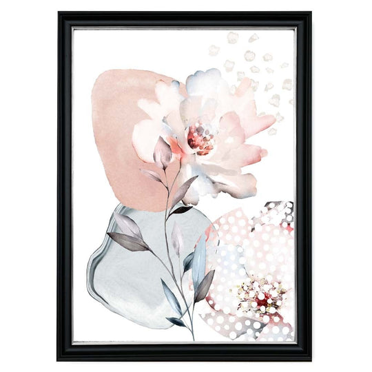 Kunstverk Abstrakt Blomstermønster Moderne Design 2