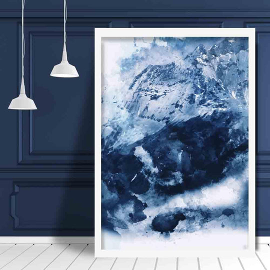 Kunstverk Abstrakt Fjellmotiv Moderne Design 2