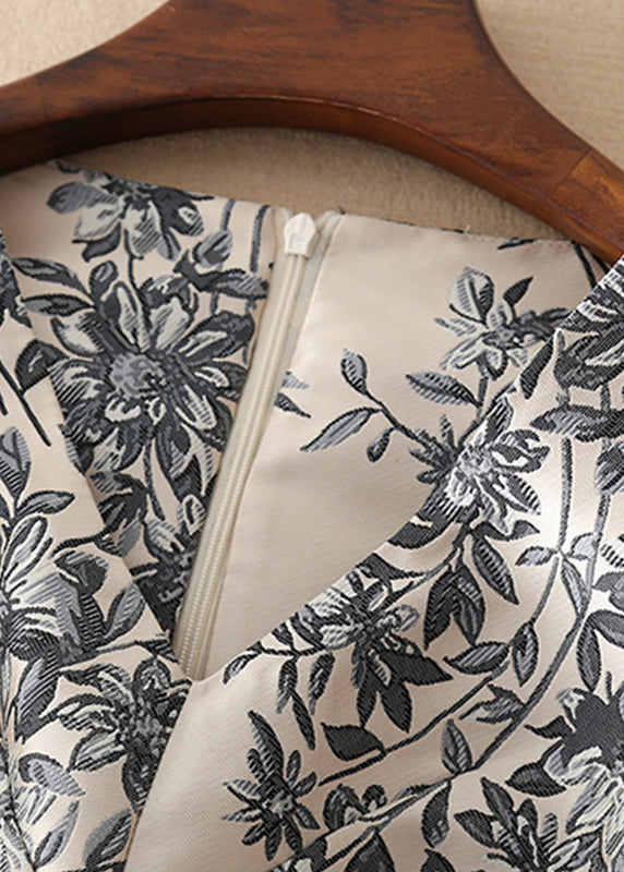 Kvinne Aprikos Kjole med Glidelås 3