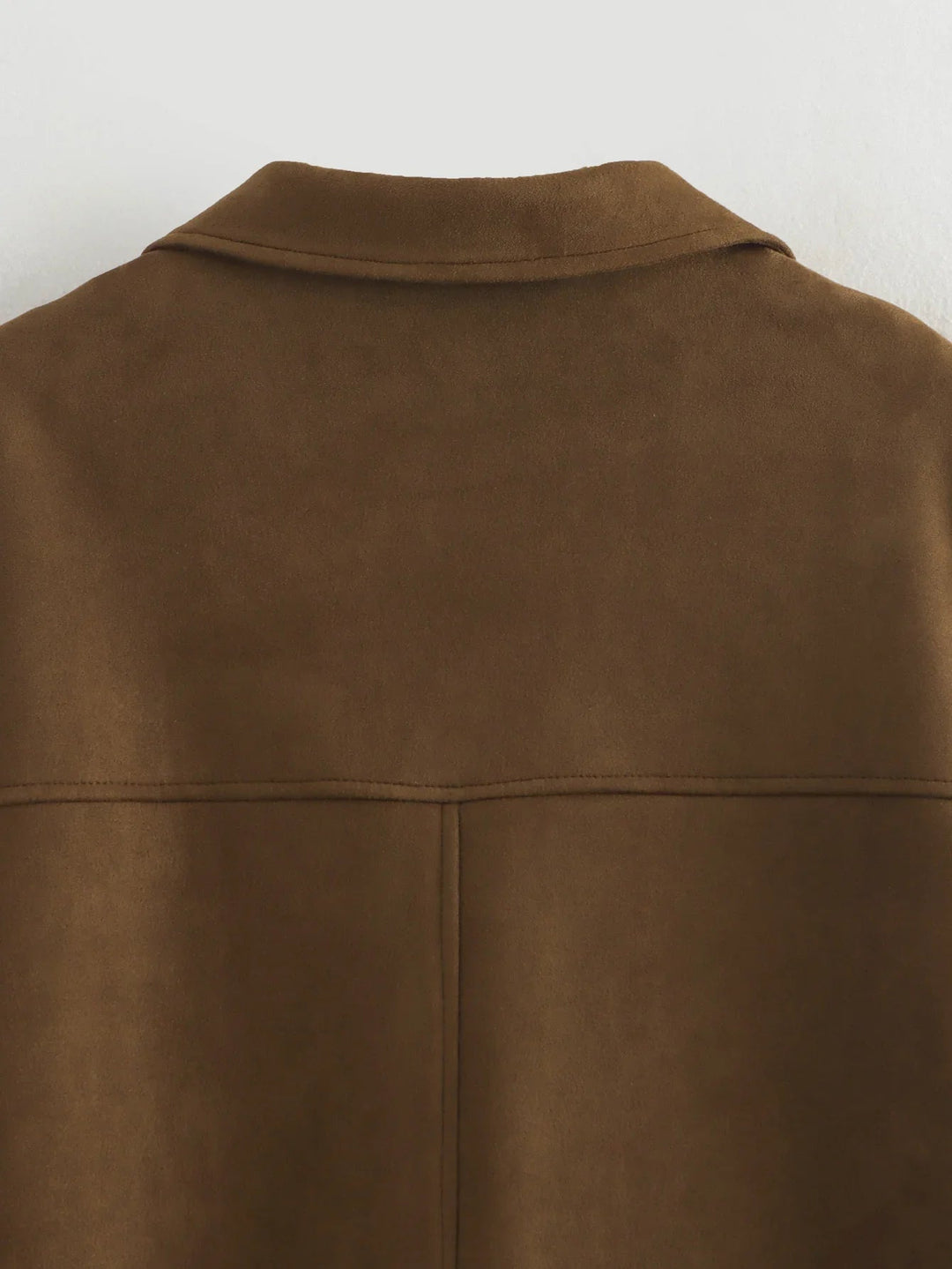 Kvinne Blazer Jakke med Cropped Passform 8