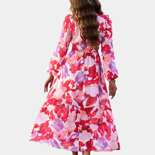 Kvinne Festkjole med Elegant Design 2
