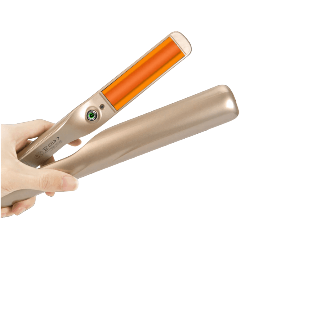 Kvinne Hårstyler 2-i-1 med Krøller og Rettetang 3