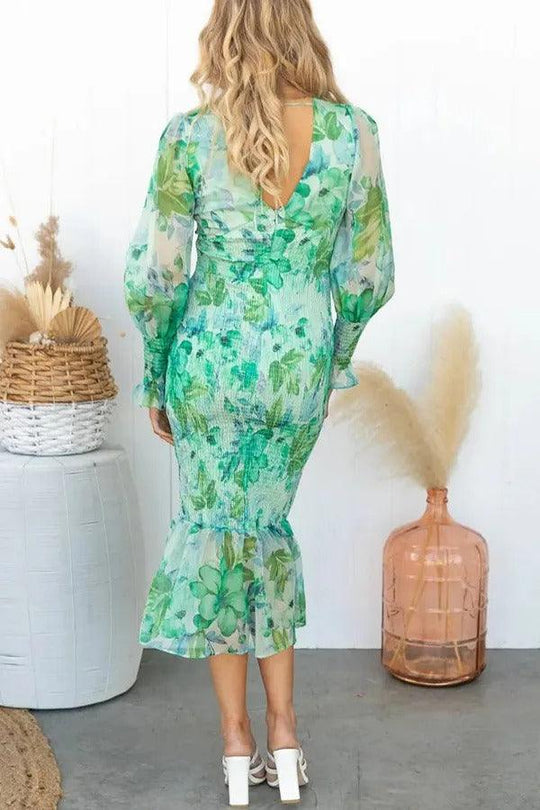 Kvinne Kjole Elegant Design Myk Stoff 6