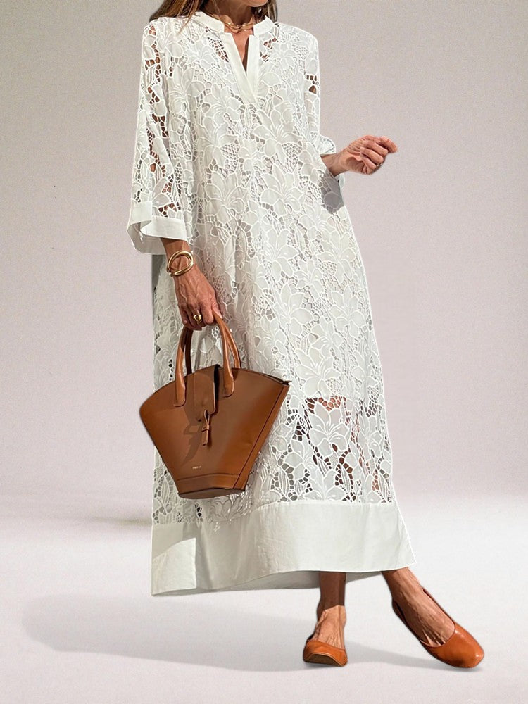 Kvinne Lace Kjole Timeless Elegance 3