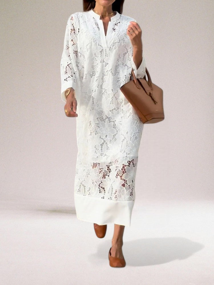 Kvinne Lace Kjole Timeless Elegance 5