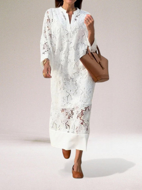 Kvinne Lace Kjole Timeless Elegance 5