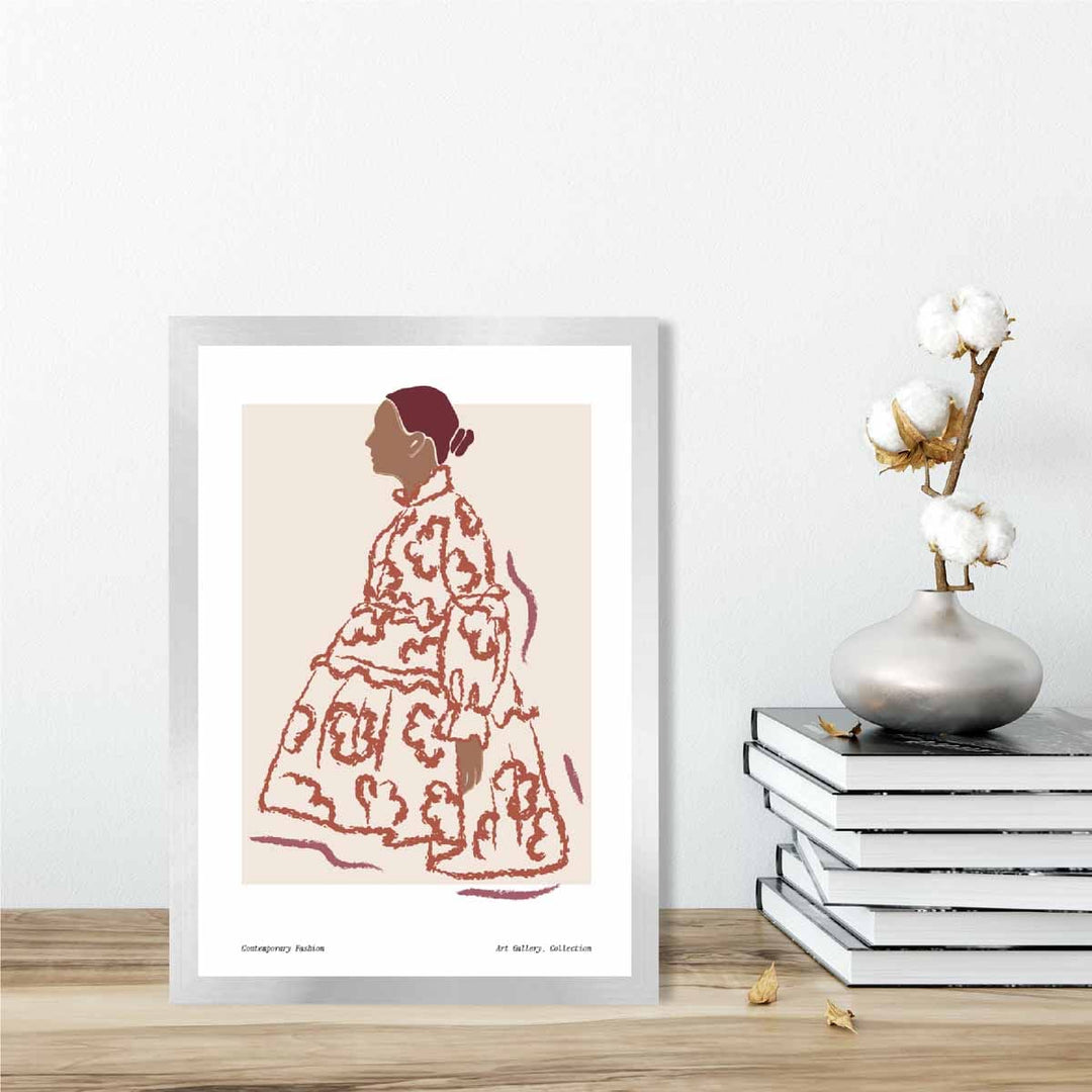 Kvinne Plakat Moderne Design 2