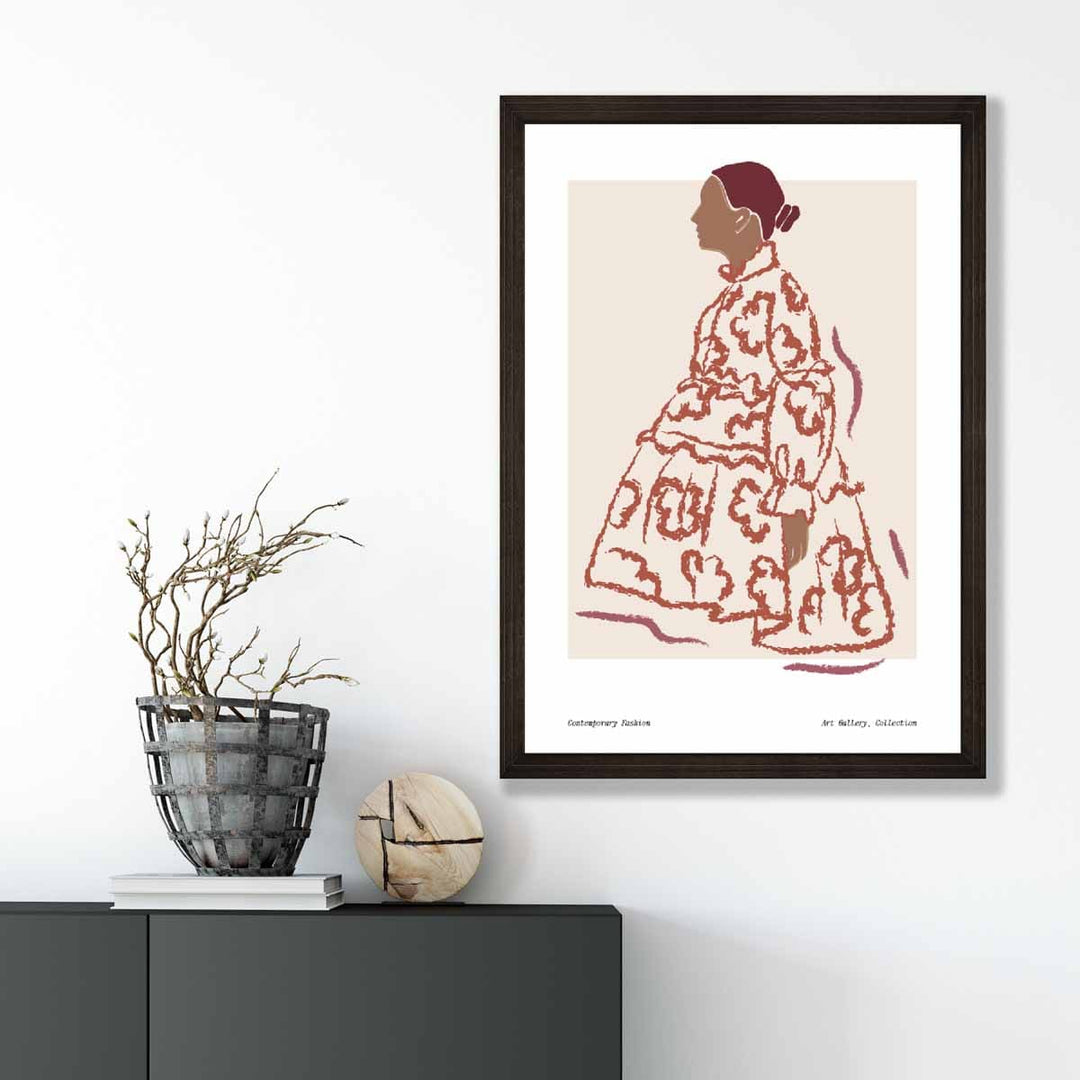 Kvinne Plakat Moderne Design 3
