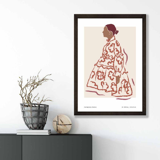 Kvinne Plakat Moderne Design 3