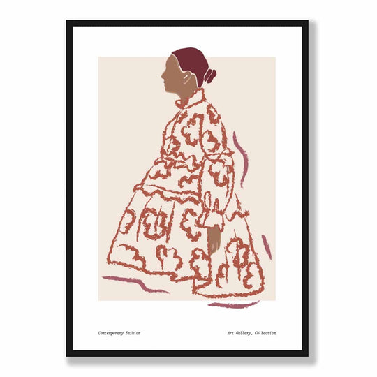 Kvinne Plakat Moderne Design 5