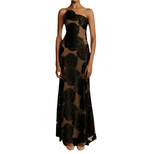 Kvinne Robe Floral Allsidig Design Polyester 0