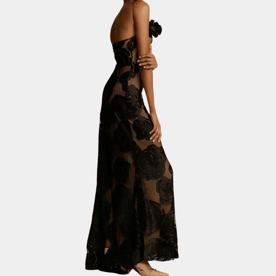 Kvinne Robe Floral Allsidig Design Polyester 5