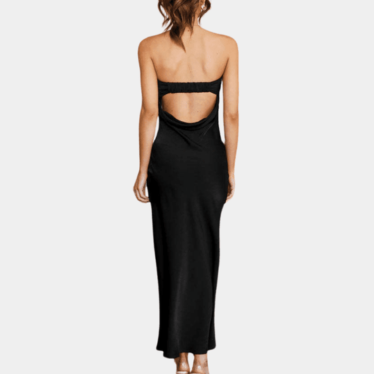 Kvinne Robe Flytende Polyester Elegant 1