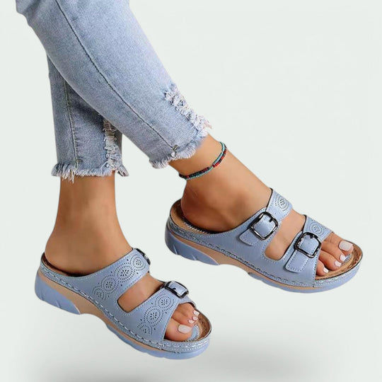 Kvinne Sandaler Justerbare Komfortable Design 5