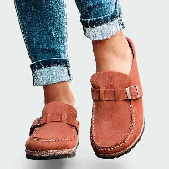 Kvinne Sandaler Retro Mykt Stoff Lett Støtdempende Såle 4