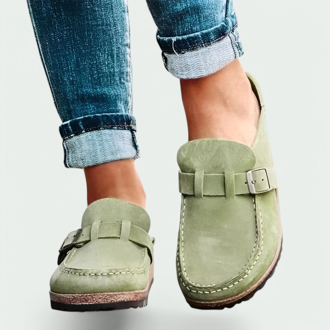 Kvinne Sandaler Retro Mykt Stoff Lett Støtdempende Såle 5