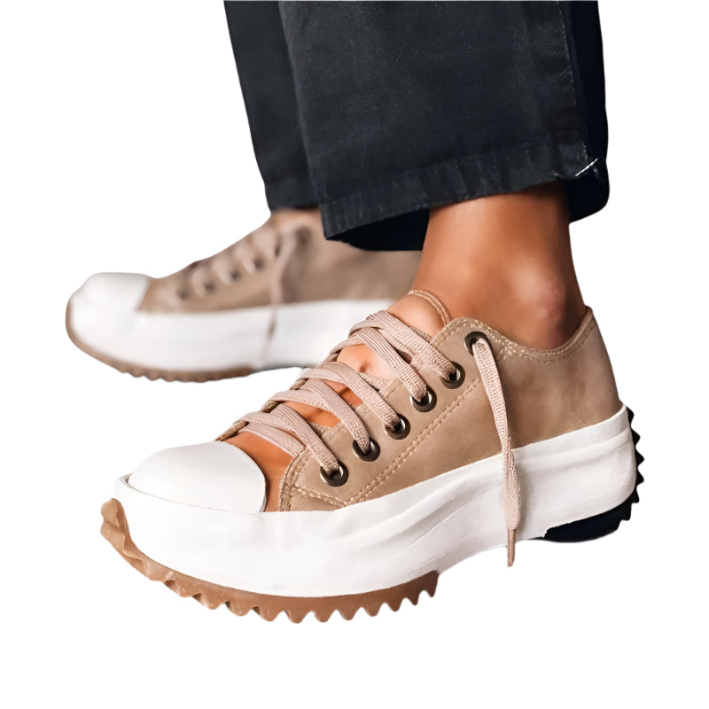 Kvinne Sneakers Plattform Moderne Syntetisk Design 0