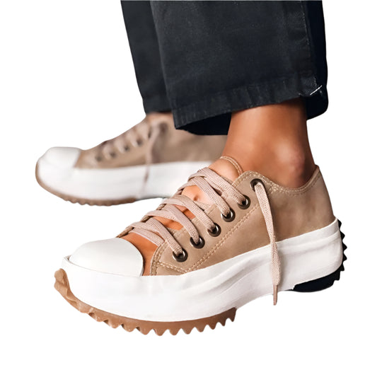 Kvinne Sneakers Plattform Moderne Syntetisk Design 0