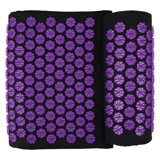 Kvinne Spikermatte Med Nakkepute For Avslapning 3