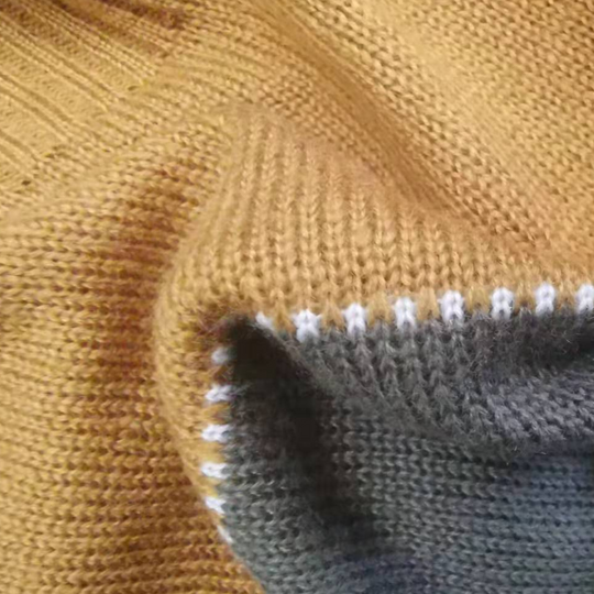 Kvinne Striped Sweater Klassisk Stil 3