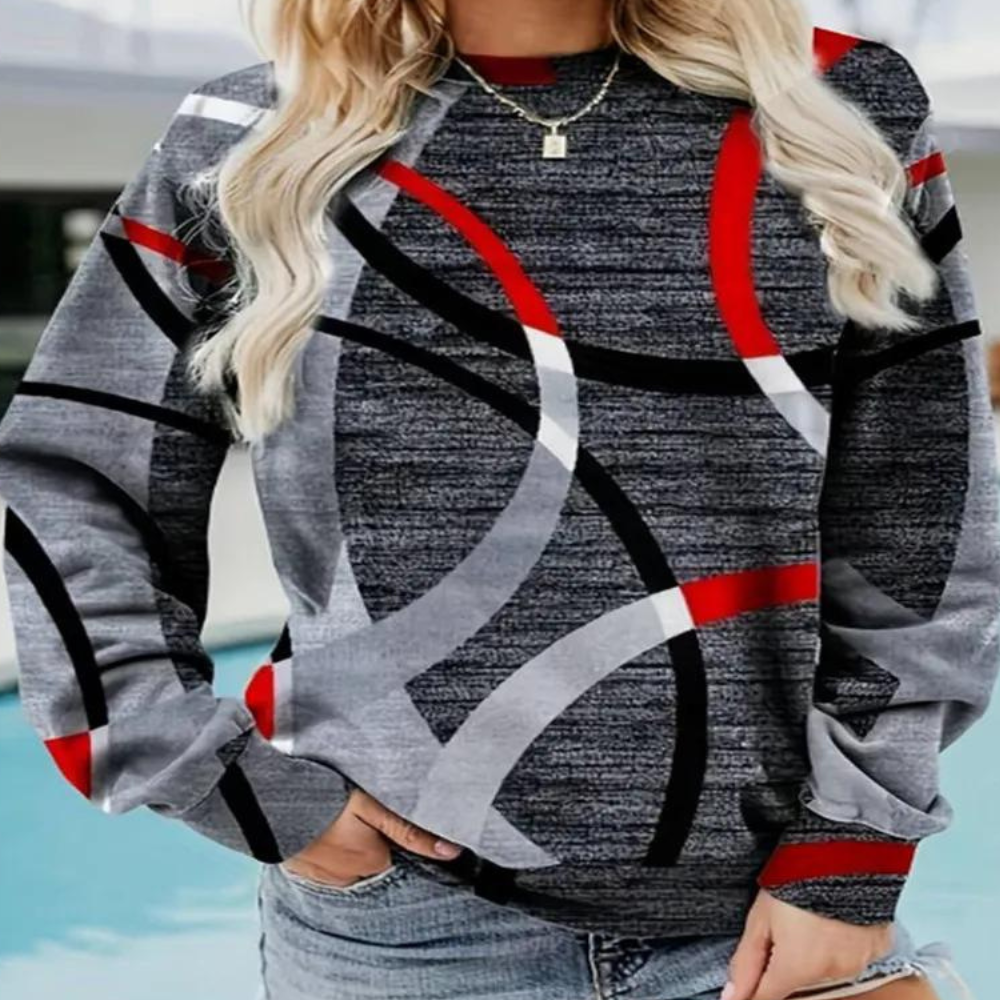 Kvinne Sweater Varm og Stilfull 5