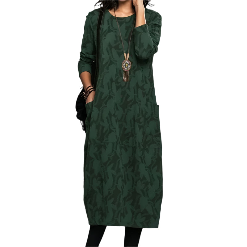Kvinne Vintage Kjole Polyester Spandex 0
