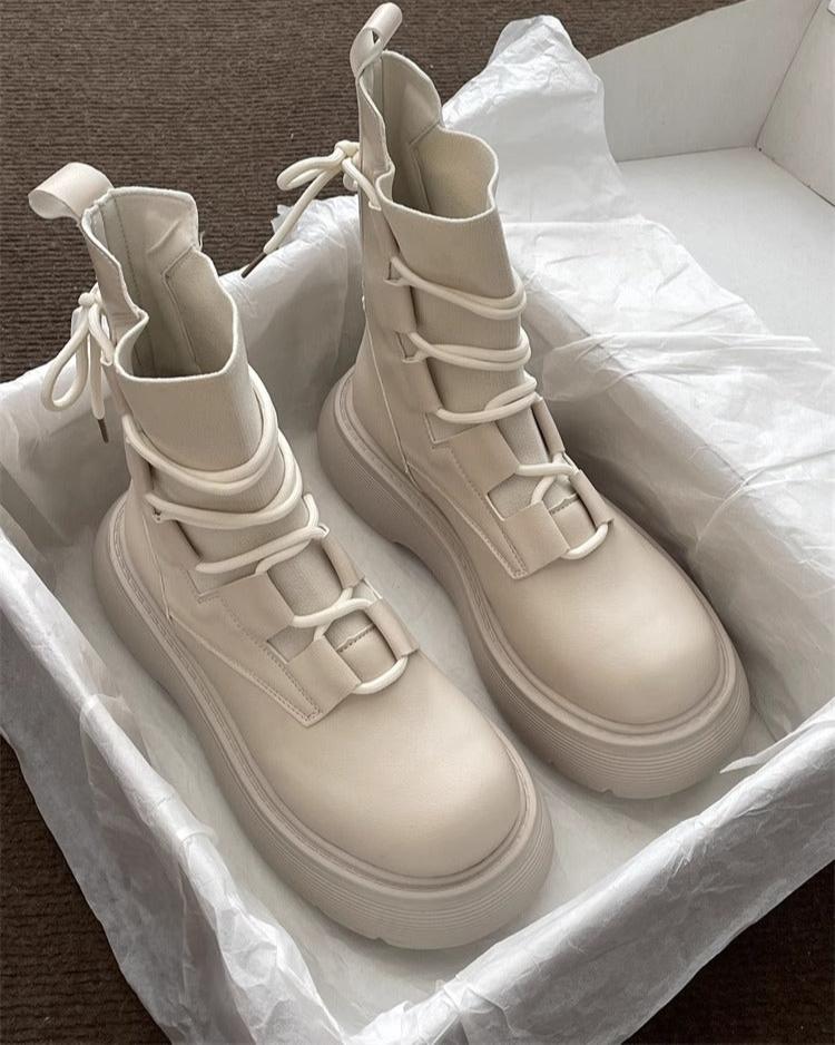 Kvinne Vinterstøvler Stilig 1