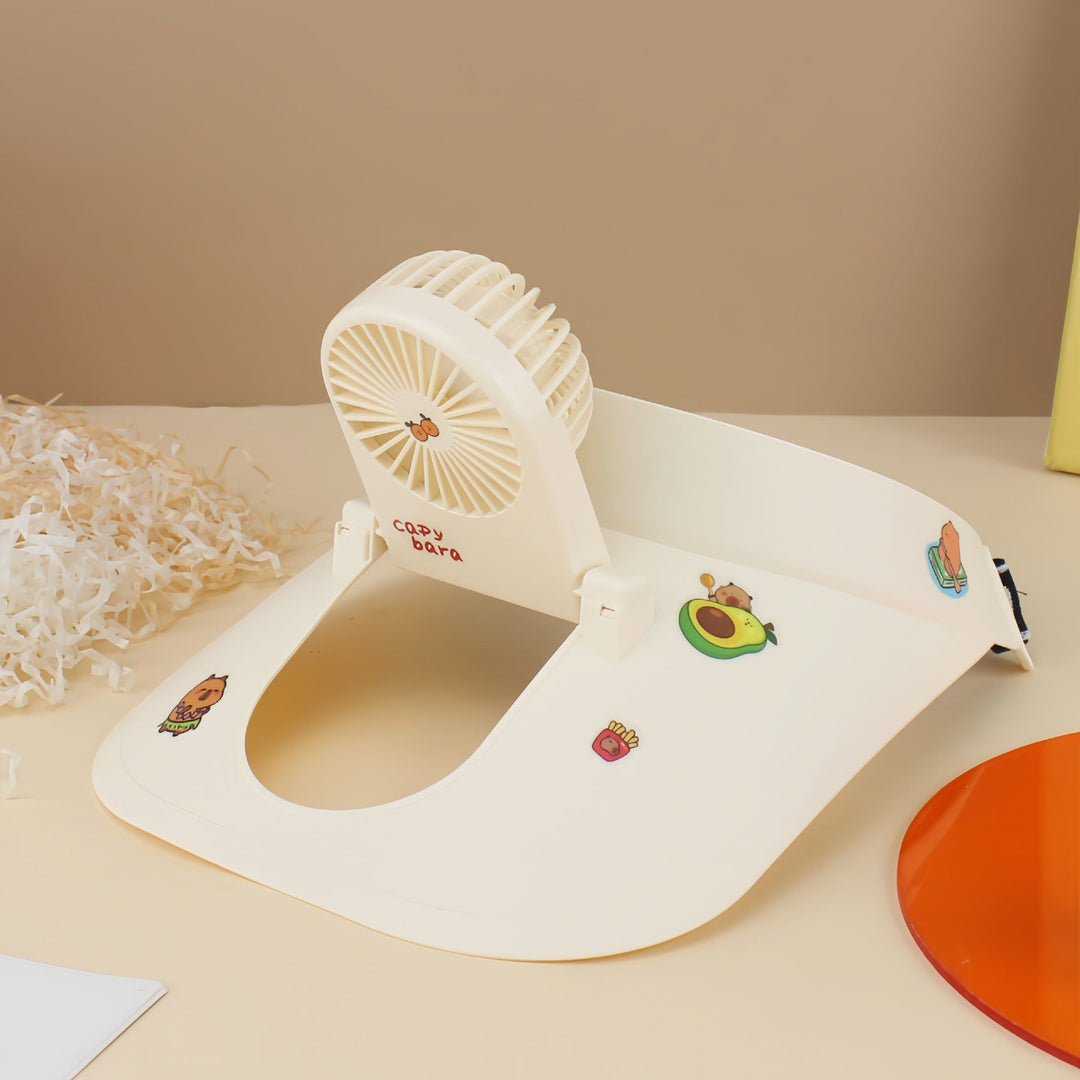 Kvinnelig Bærbar Halsvifte Ergonomisk Design 7