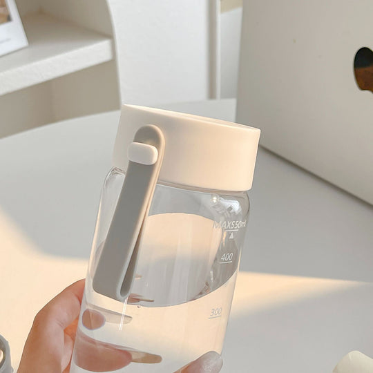 Kvinnelig Drikkeflaske med Smart Lokk 550 ml - Moderne Design og Praktisk Bruk 3