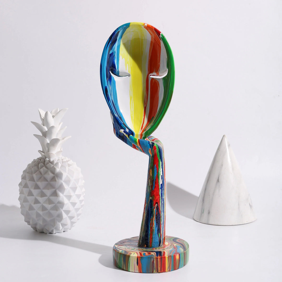 Kvinnelig Kunstnerisk Maske Dekorasjon 5