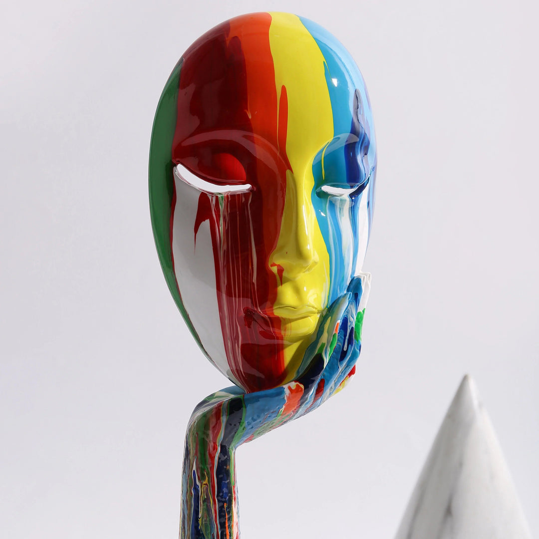 Kvinnelig Kunstnerisk Maske Dekorasjon 7