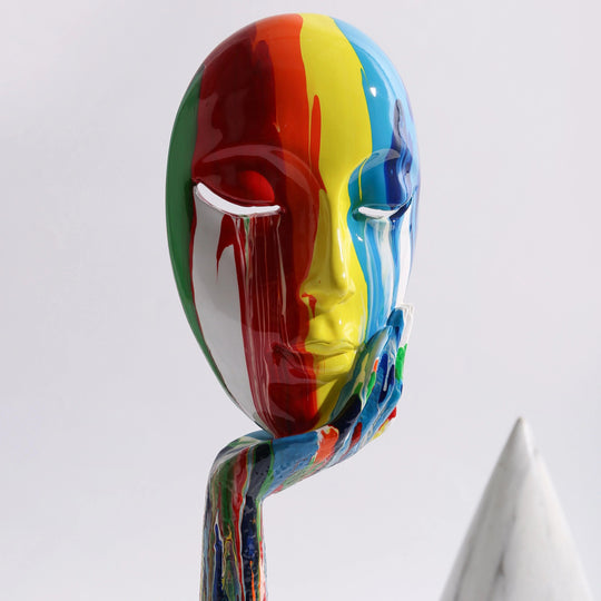 Kvinnelig Kunstnerisk Maske Dekorasjon 7