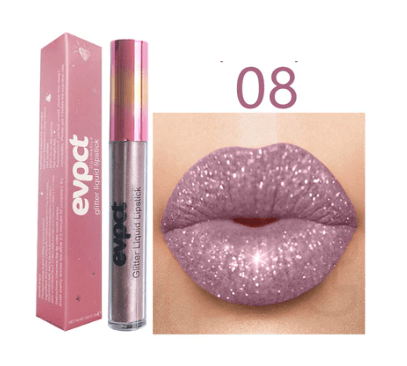 Kvinnelig Leppestift Vanntett Glitter Longlasting Glans 12