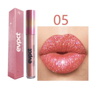 Kvinnelig Leppestift Vanntett Glitter Longlasting Glans 17