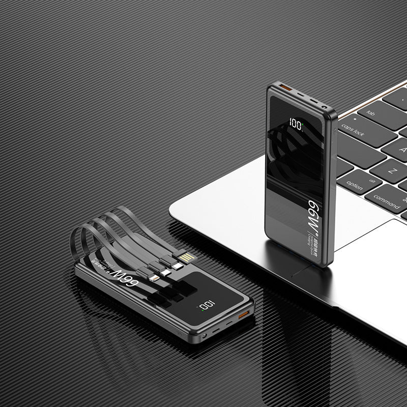 Kvinnelig Powerbank 20000mAh Hurtiglading Nødlader Kompakt Design 0