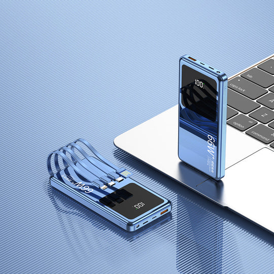 Kvinnelig Powerbank 20000mAh Hurtiglading Nødlader Kompakt Design 2