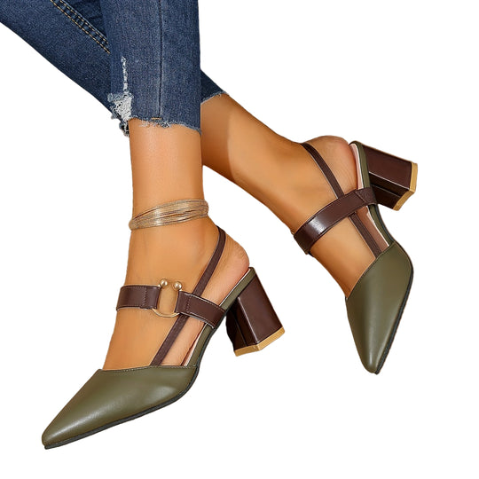 Kvinnelige Hæler Med Ergonomisk Design 0