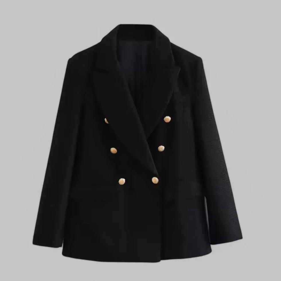 Kvinners Blazer i Tweed-stil 4
