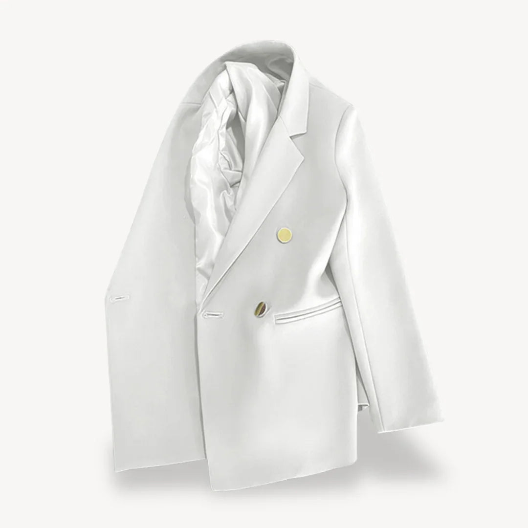 Kvinners Dobbelsneppet Blazer 8