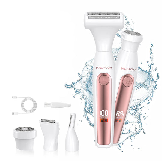 Kvinners Elektrisk Kroppstrimmer med 4-i-1 Funksjoner 6